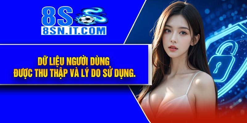 Dữ liệu người dùng được thu thập và lý do sử dụng.
