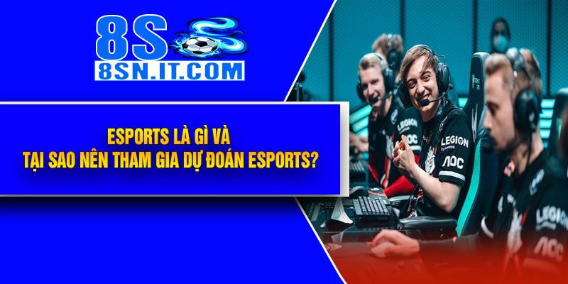 Esports Là Gì Và Tại Sao Nên Tham Gia Dự Đoán Esports?